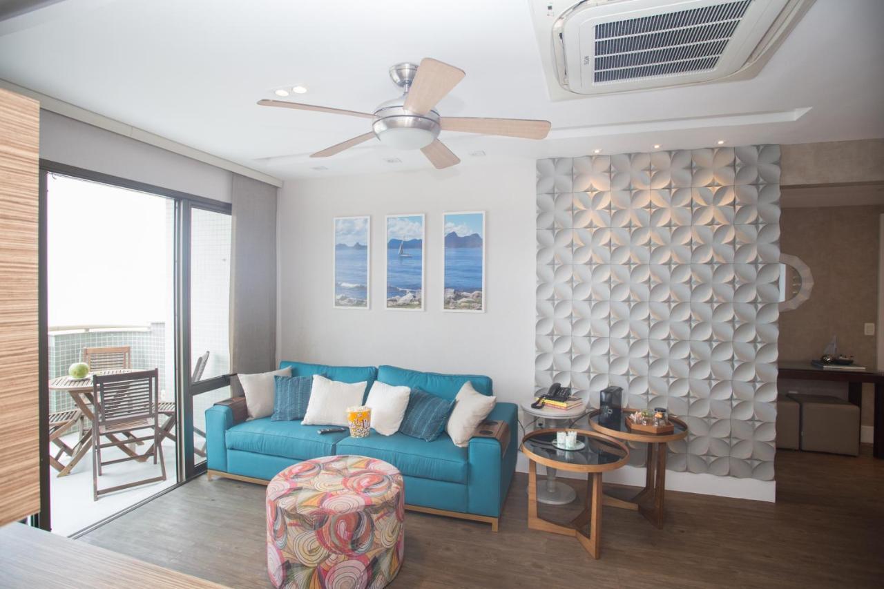 Barra Da Tijuca De Frente Para O Mar - 2 Suites Ate 6 Pessoas Em Camas Rio de Janeiro Exterior photo